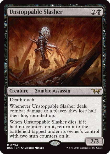 Unstoppable Slasher (0294), Duskmourn: House of Horror 294