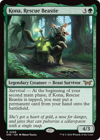 Kona, Rescue Beastie (0299), Duskmourn: House of Horror 299