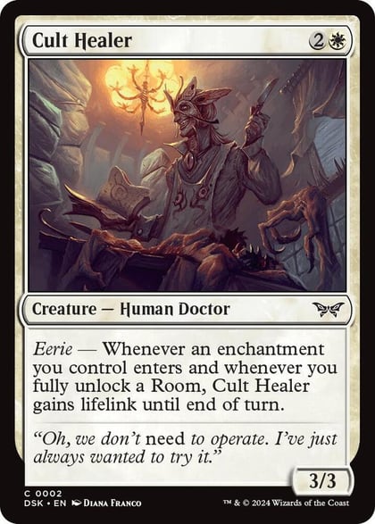 Cult Healer, Duskmourn: House of Horror 2