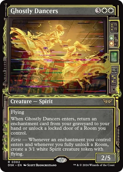 Ghostly Dancers (Showcase), Duskmourn: House of Horror 302