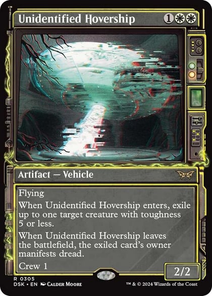 Unidentified Hovership (Showcase), Duskmourn: House of Horror 305