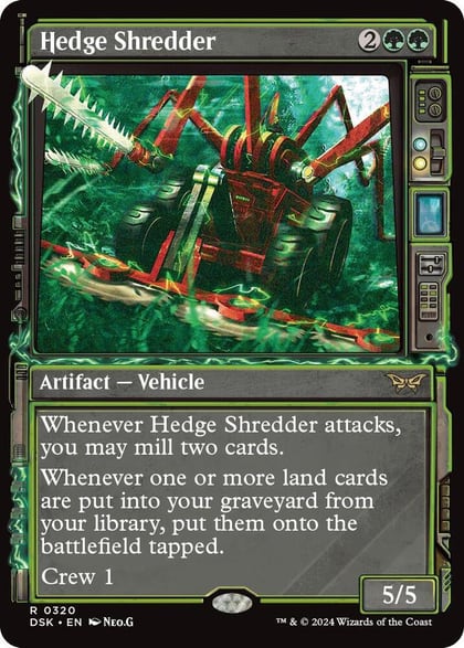 Hedge Shredder (Showcase), Duskmourn: House of Horror 320