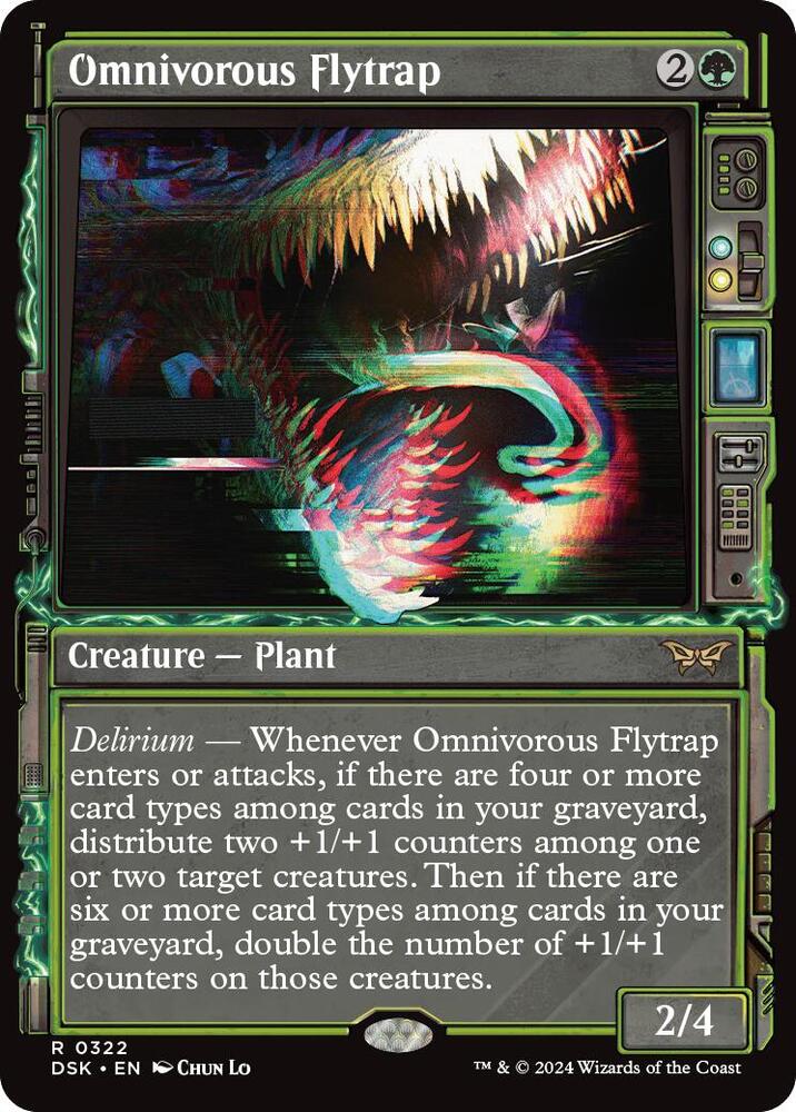 Omnivorous Flytrap (Showcase), Duskmourn: House of Horror 322