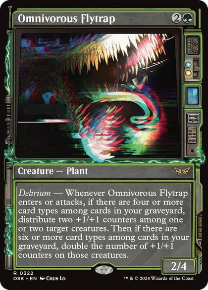 Omnivorous Flytrap (Showcase), Duskmourn: House of Horror 322