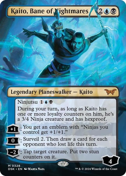 Kaito, Bane of Nightmares (Borderless), Duskmourn: House of Horror 328