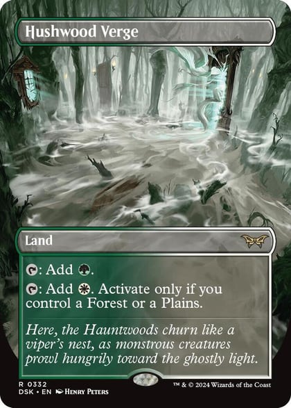 Hushwood Verge (Borderless), Duskmourn: House of Horror 332