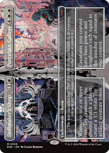 Dollmaker's Shop // Porcelain Gallery (Borderless), Duskmourn: House of Horror 335