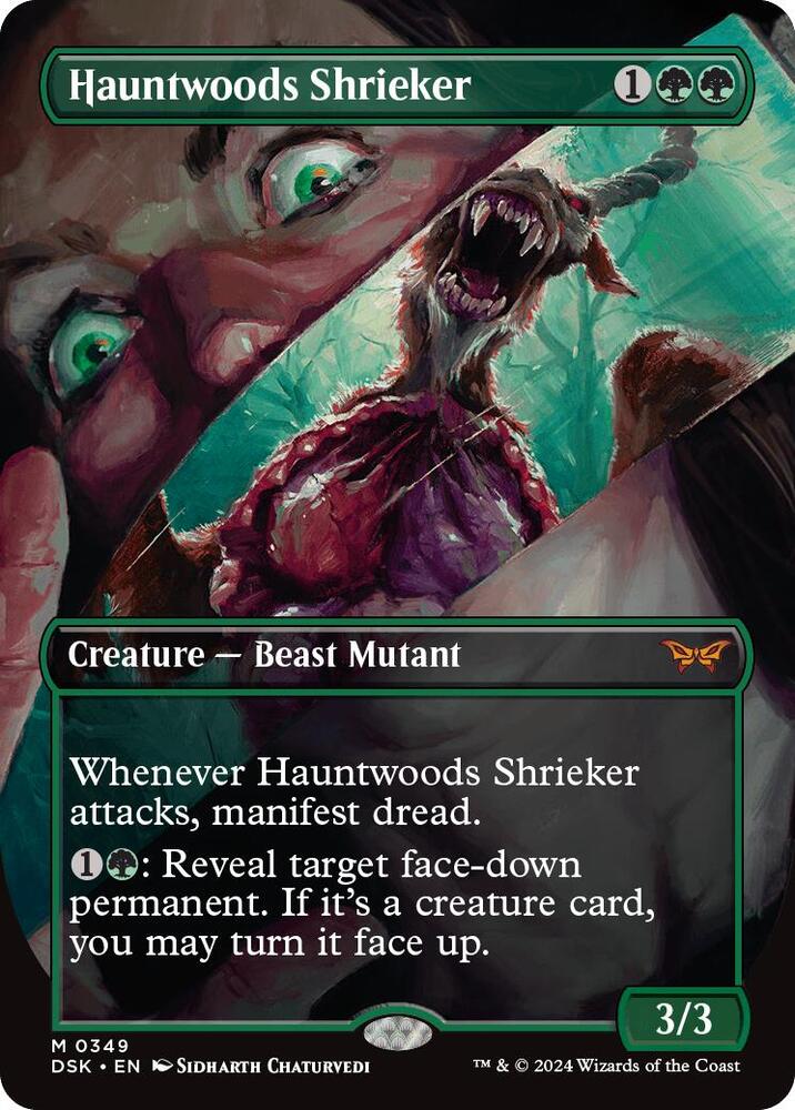 Hauntwoods Shrieker (Borderless), Duskmourn: House of Horror 349