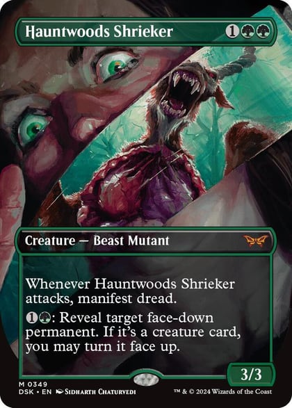 Hauntwoods Shrieker (Borderless), Duskmourn: House of Horror 349