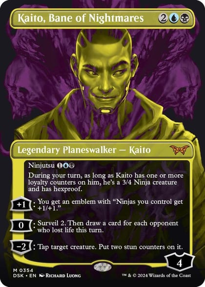Kaito, Bane of Nightmares (Showcase), Duskmourn: House of Horror 354