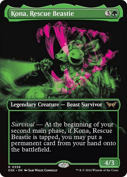 Kona, Rescue Beastie (Showcase), Duskmourn: House of Horror 358