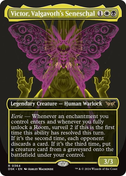 Victor, Valgavoth's Seneschal (Showcase), Duskmourn: House of Horror 364