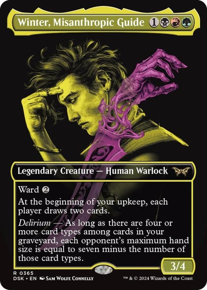 Winter, Misanthropic Guide (Showcase), Duskmourn: House of Horror 365