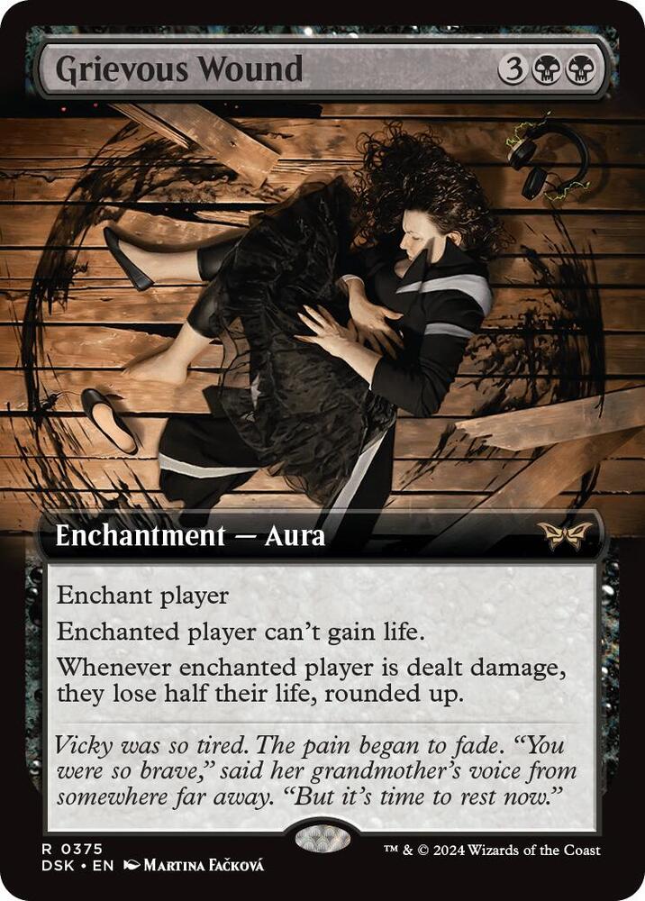 Grievous Wound (Extended Art), Duskmourn: House of Horror 375