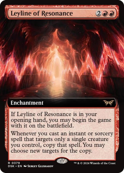Leyline of Resonance (Extended Art), Duskmourn: House of Horror 379