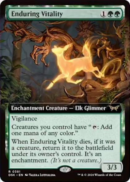 Enduring Vitality (Extended Art), Duskmourn: House of Horror 381