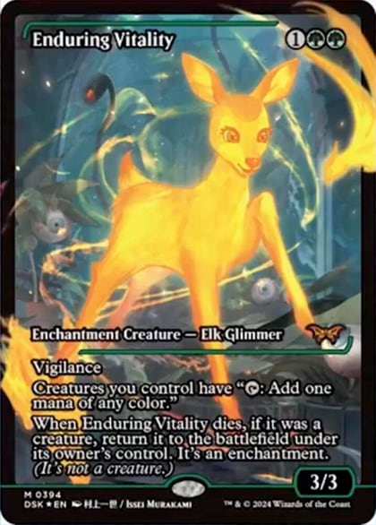 Enduring Vitality (Showcase), Duskmourn: House of Horror 394
