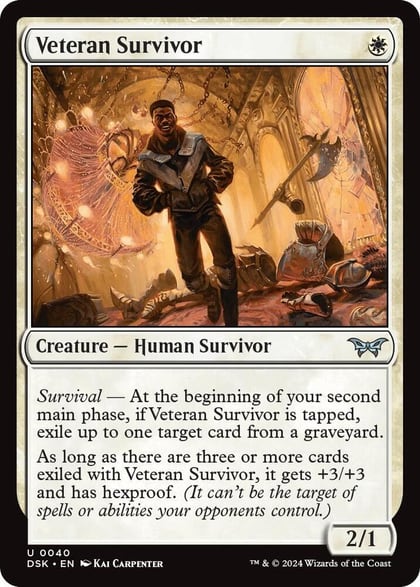 Veteran Survivor, Duskmourn: House of Horror 40