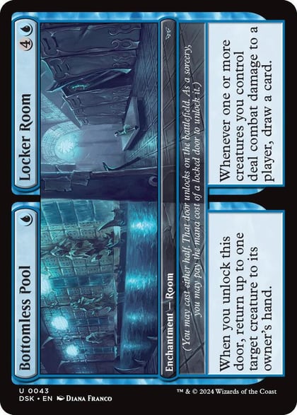Bottomless Pool // Locker Room, Duskmourn: House of Horror 43