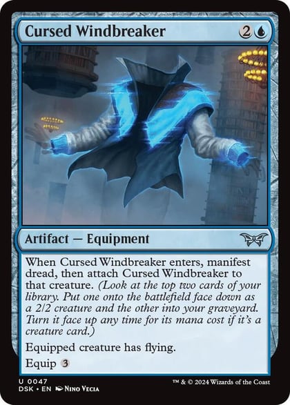 Cursed Windbreaker, Duskmourn: House of Horror 47