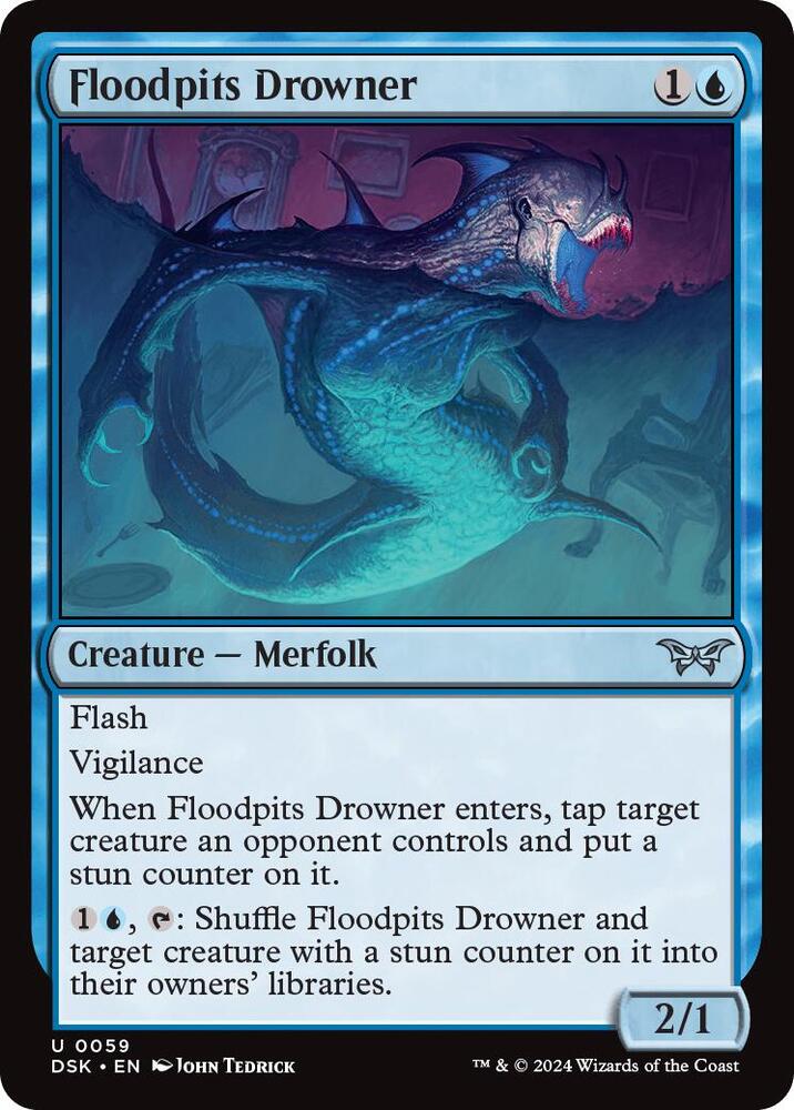 Floodpits Drowner, Duskmourn: House of Horror 59