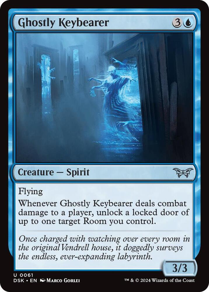 Ghostly Keybearer, Duskmourn: House of Horror 61