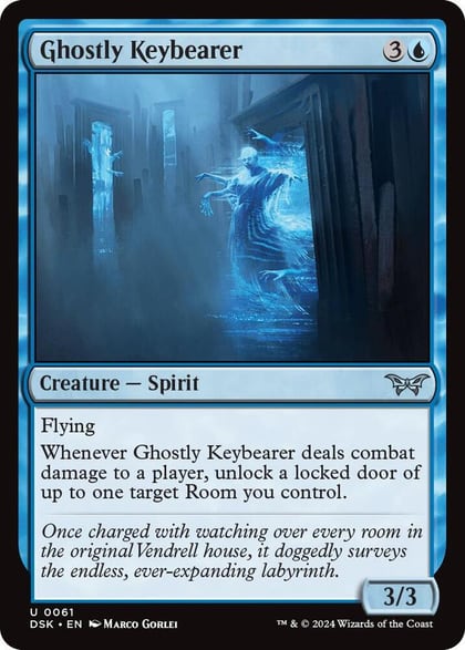 Ghostly Keybearer, Duskmourn: House of Horror 61