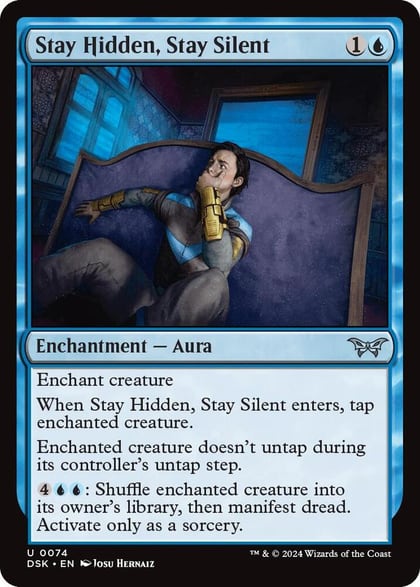 Stay Hidden, Stay Silent (0074), Duskmourn: House of Horror 74