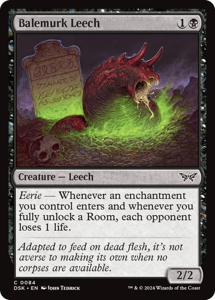 Balemurk Leech, Duskmourn: House of Horror 84