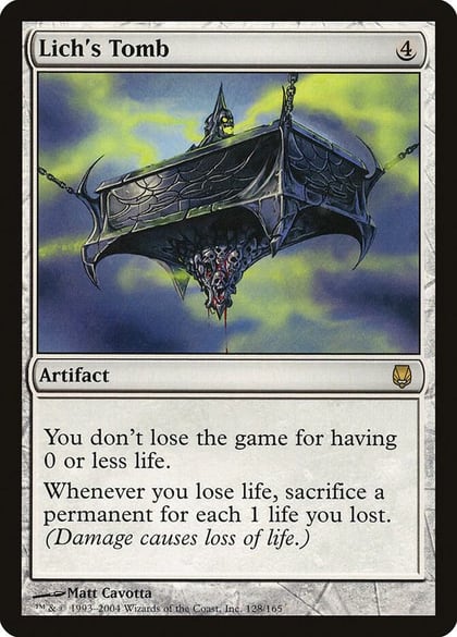 Lich's Tomb, Darksteel 128