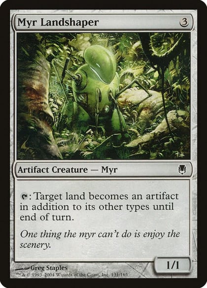 Myr Landshaper, Darksteel 131