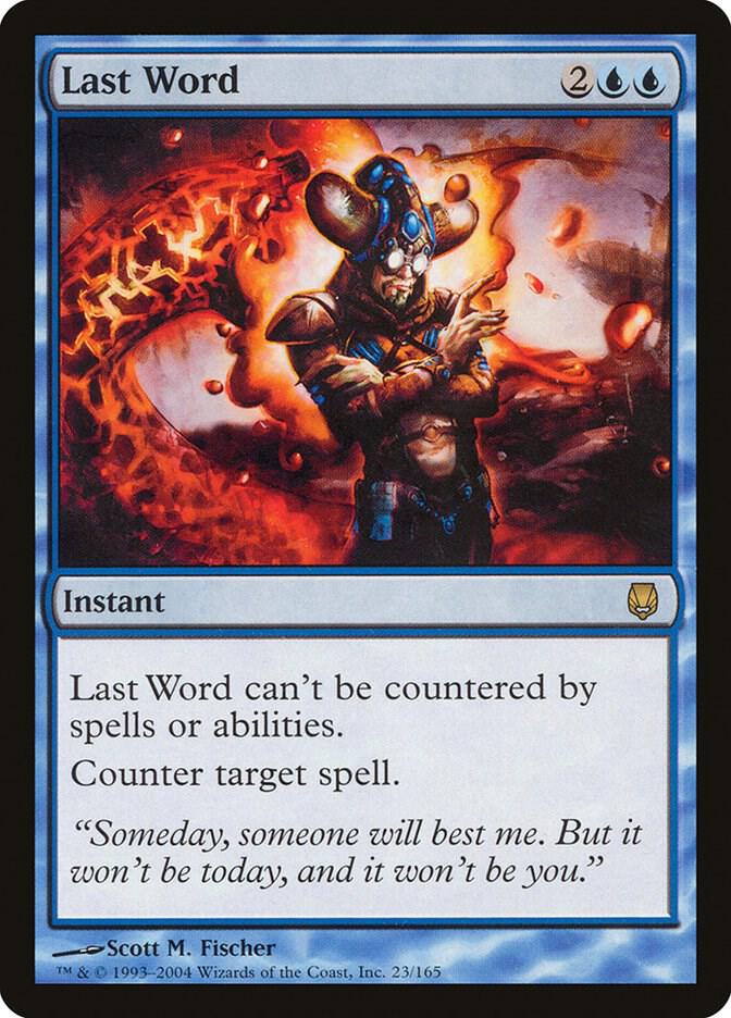 Last Word, Darksteel 23