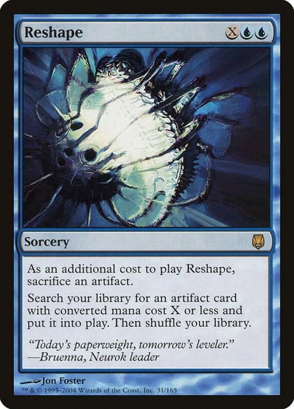 Reshape, Darksteel 31