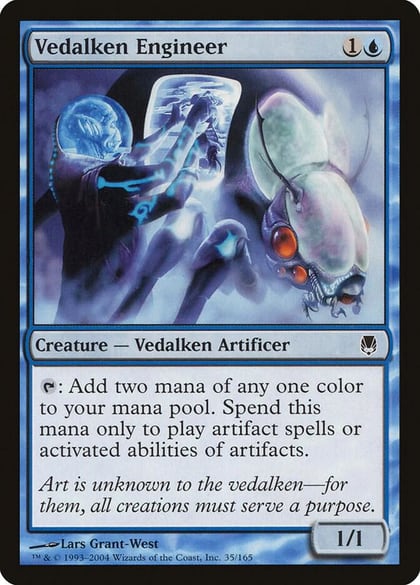 Vedalken Engineer, Darksteel 35