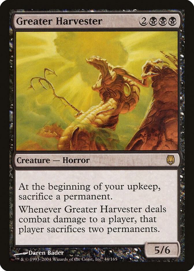 Greater Harvester, Darksteel 44