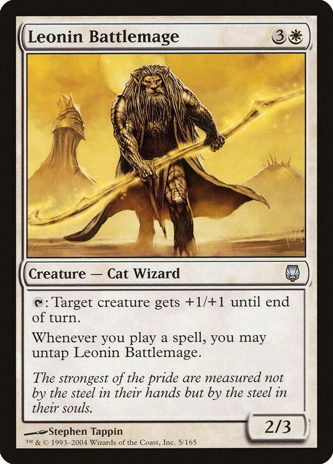 Leonin Battlemage, Darksteel 5