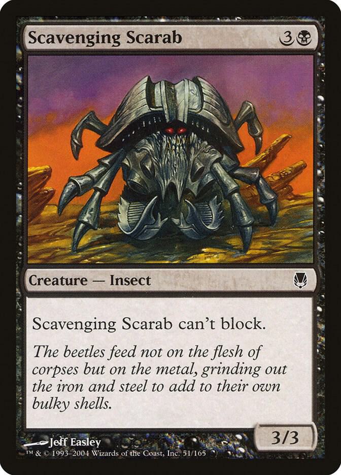 Scavenging Scarab, Darksteel 51