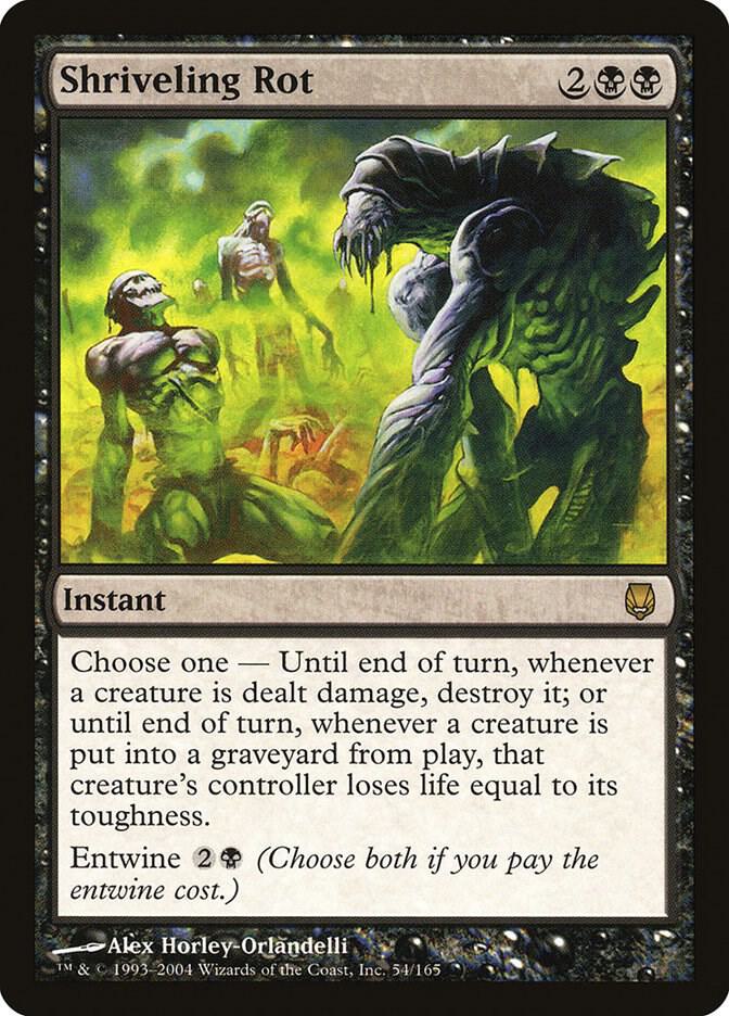 Shriveling Rot, Darksteel 54