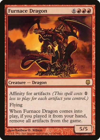 Furnace Dragon, Darksteel 62