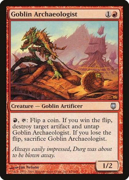 Goblin Archaeologist, Darksteel 63