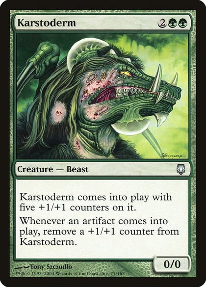 Karstoderm, Darksteel 77