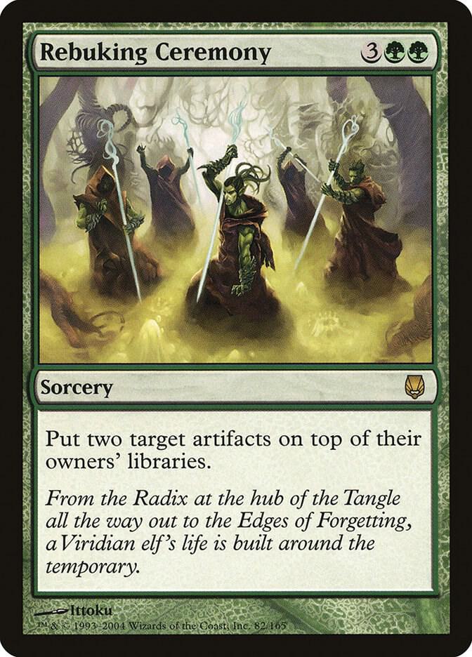 Rebuking Ceremony, Darksteel 82