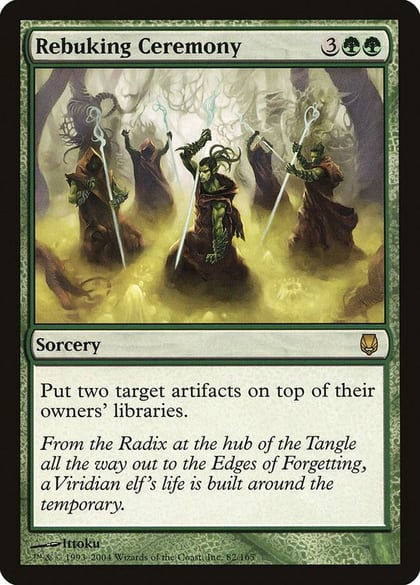 Rebuking Ceremony, Darksteel 82