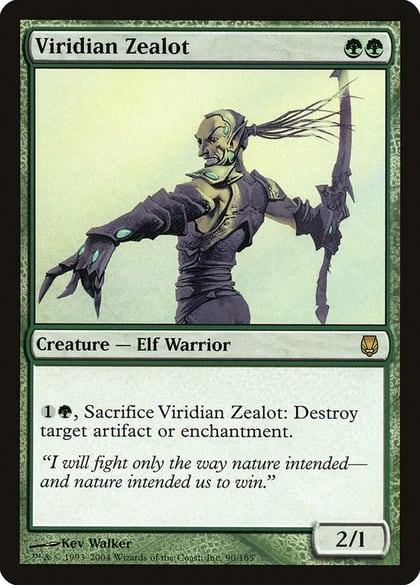 Viridian Zealot, Darksteel 90