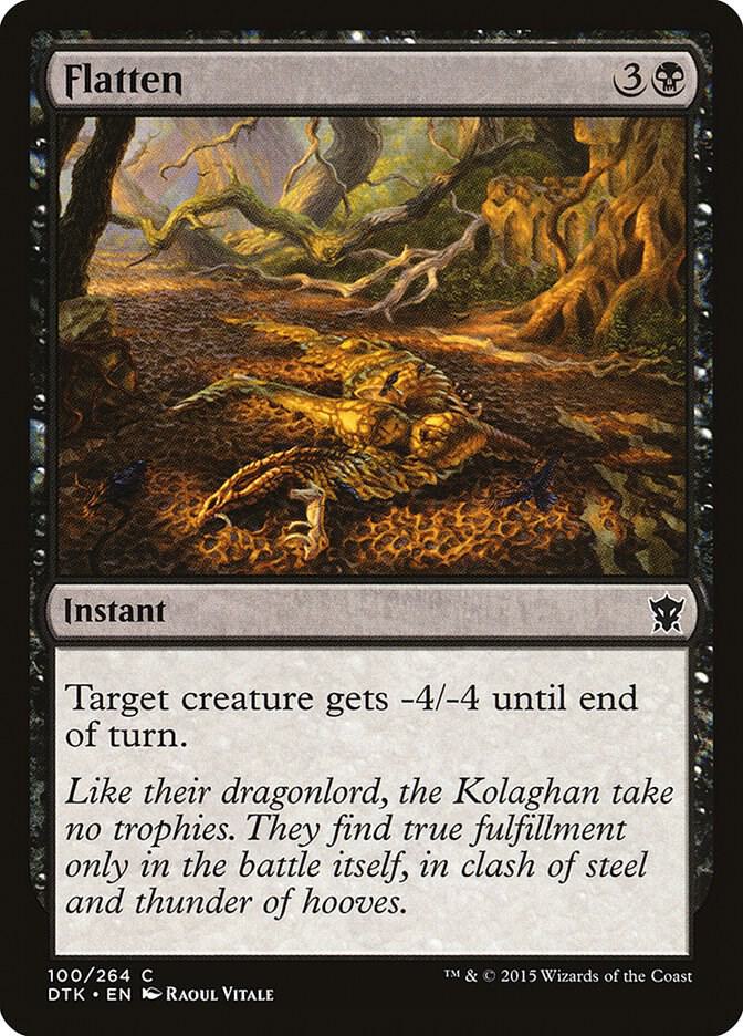 Flatten, Dragons of Tarkir 100