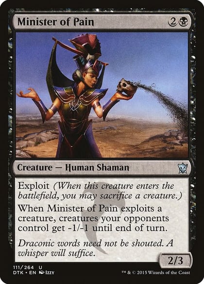 Minister of Pain, Dragons of Tarkir 111