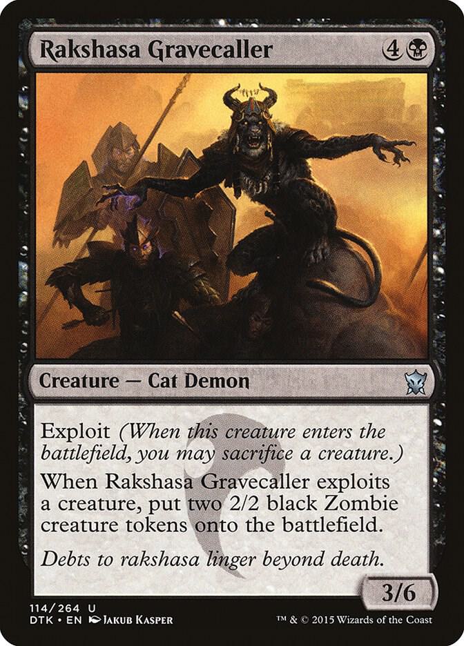 Rakshasa Gravecaller, Dragons of Tarkir 114