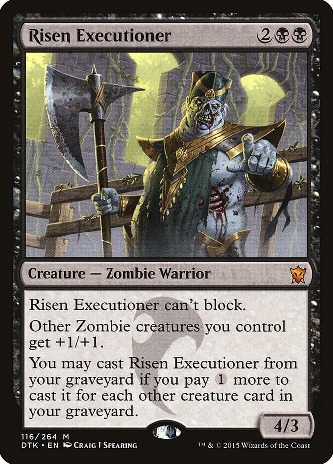 Risen Executioner, Dragons of Tarkir 116
