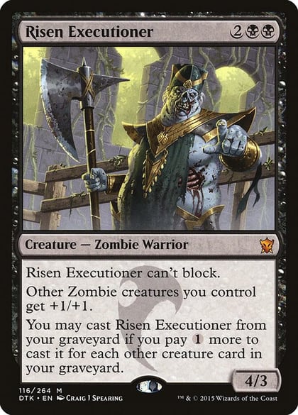 Risen Executioner, Dragons of Tarkir 116