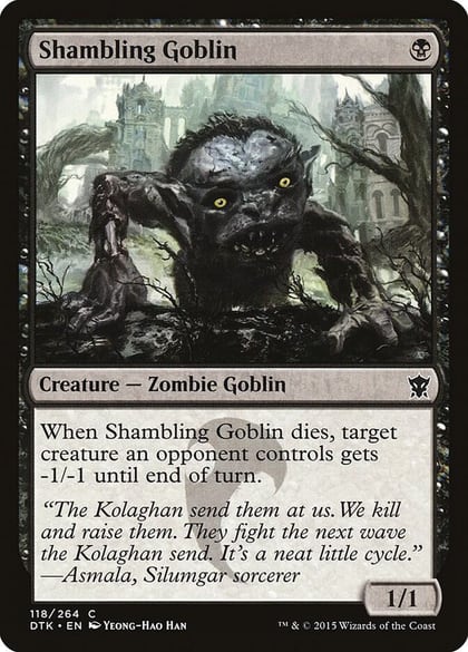 Shambling Goblin, Dragons of Tarkir 118